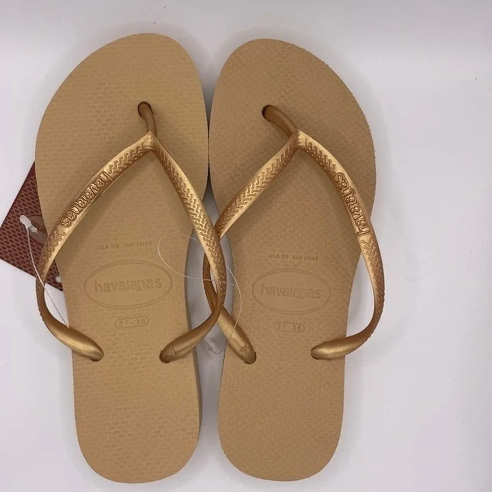 ONLY PAIR!  W's 7/8 | Havaianas Slim Flatform flip flops sandals | SLIM0019